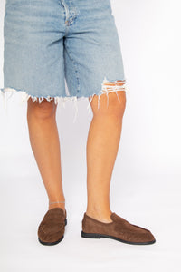 Elmira Brown Suede