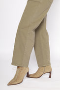 Velour Aceituna Women's Boots Heels Hispanitas