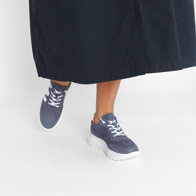 Nubuk Almeria Baltic Women's Sneakers Platforms Wonders
