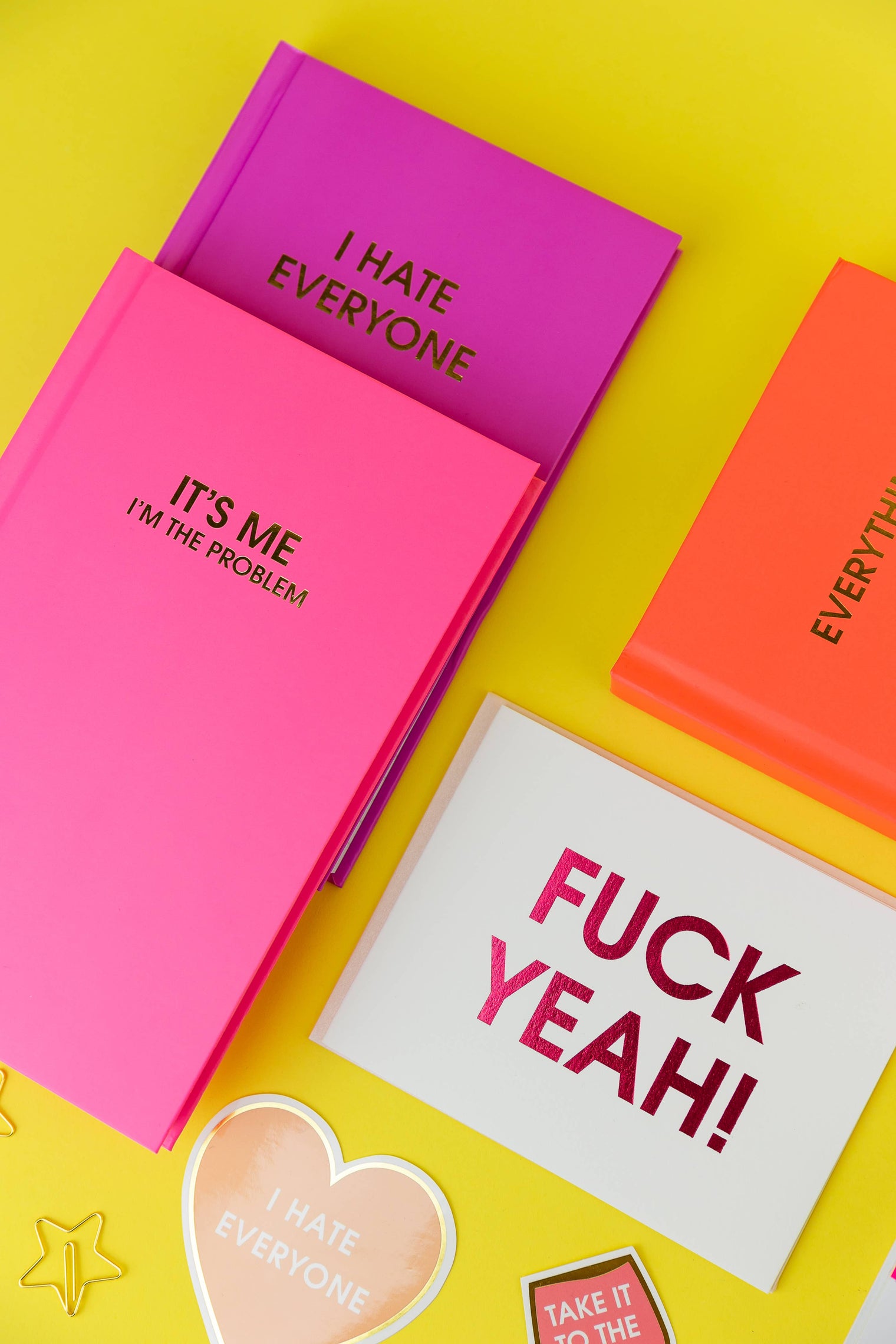 I'm The Problem Hardcover Journal Bright Pink Gifts + Accessories Chez Gagné