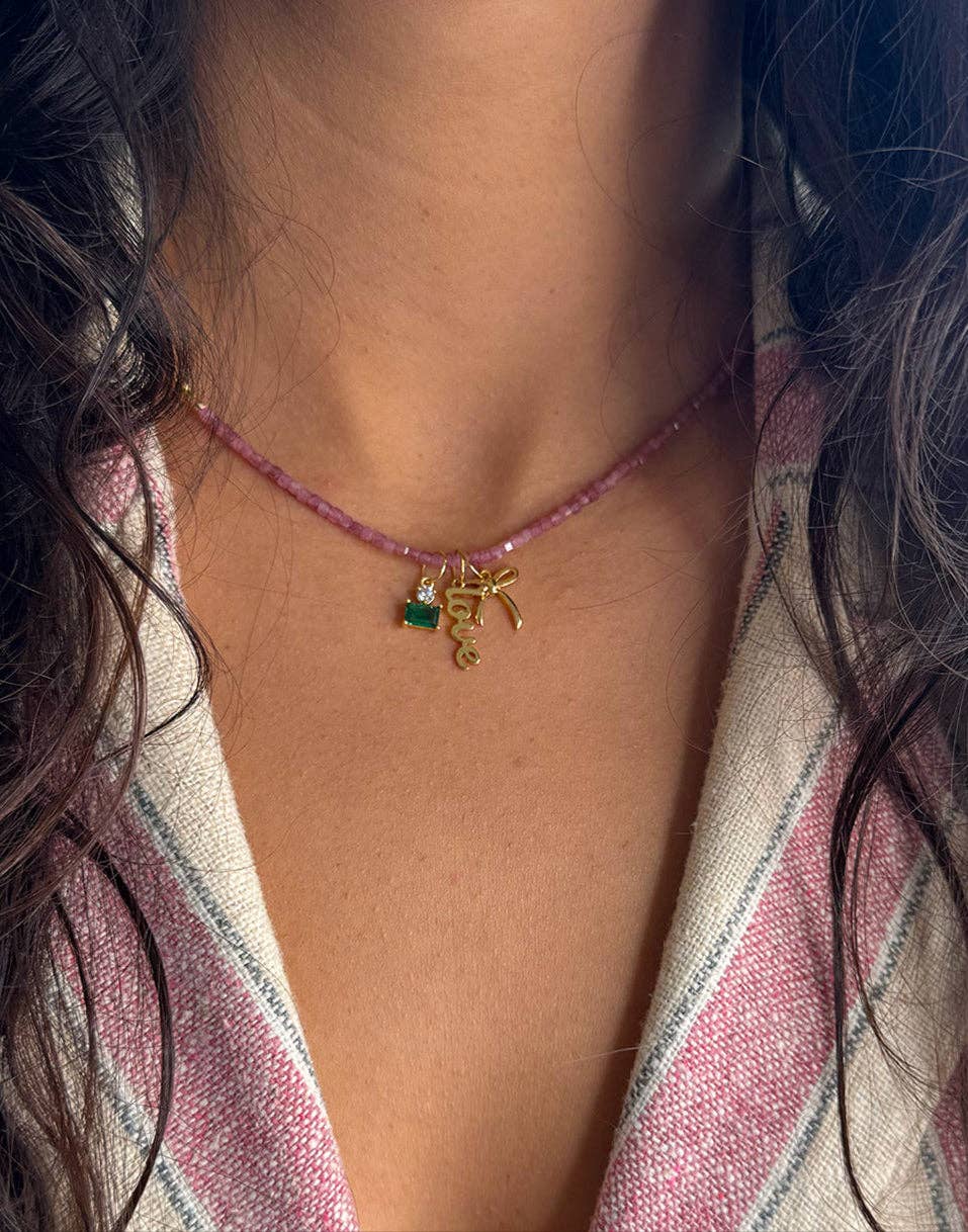 Sidekick Pink Tourmaline Gifts + Accessories Jewelry Jūratė Los Angeles