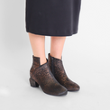 Greta Black Women's Boots Heels Antelope