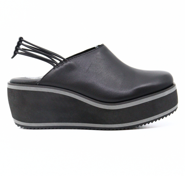 Finn Black Women's Shoes Platforms Antelope    