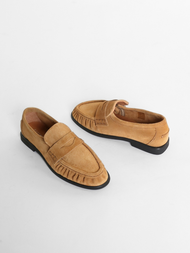 Elmira Suede Tan Suede Women's Shoes Loafers Pavement