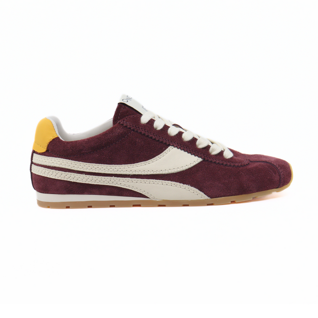 Essex Royal Burgundy Women's Sneakers Oncept