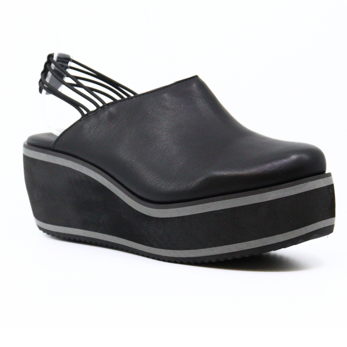 Finn Black Women's Shoes Platforms Antelope    