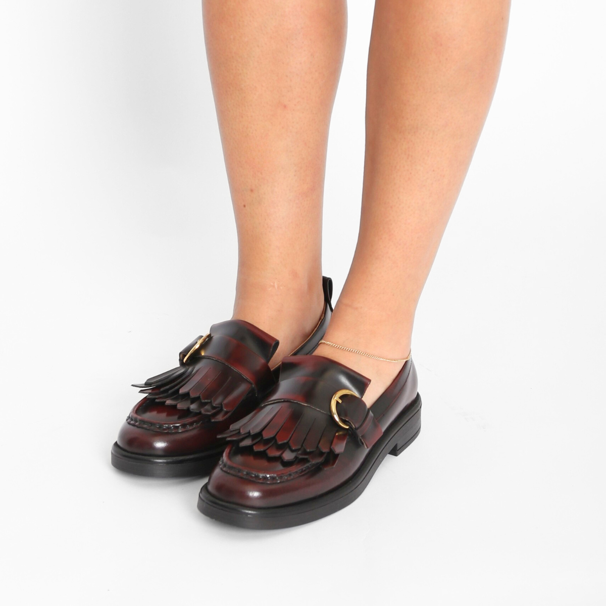 Matilda Polido Bordeaux Women's Shoes Loafers Pavement