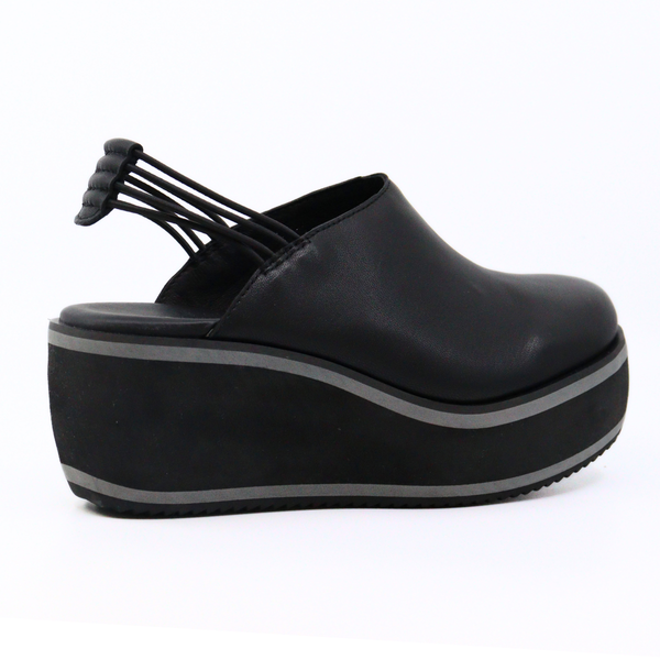 Finn Black Women's Shoes Platforms Antelope    