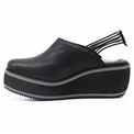 Finn Black Women's Shoes Platforms Antelope    