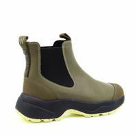 Siri Dark Olive/Pale Lime Women's Boots Woden    