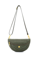Little Runaway Olive Suede Branch Gifts + Accessories Bags Think Royln