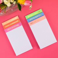What Was I Doing? Notepad Coral Pink Gifts + Accessories Chez Gagné