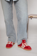 Easter Mohair Wine Beige Women's Sneakers Back 70