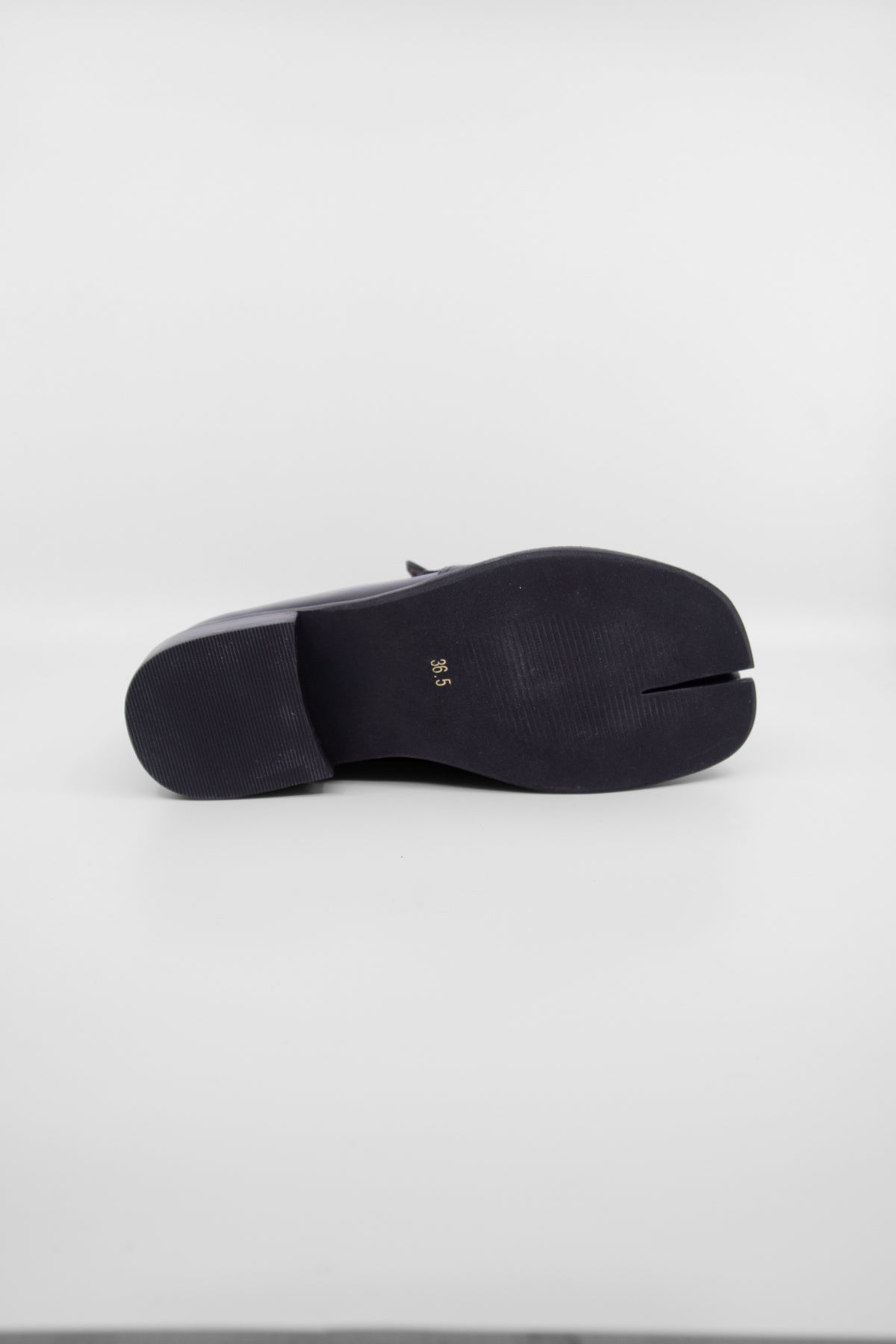 Tassel Split Black Women's Shoes Loafers All Black