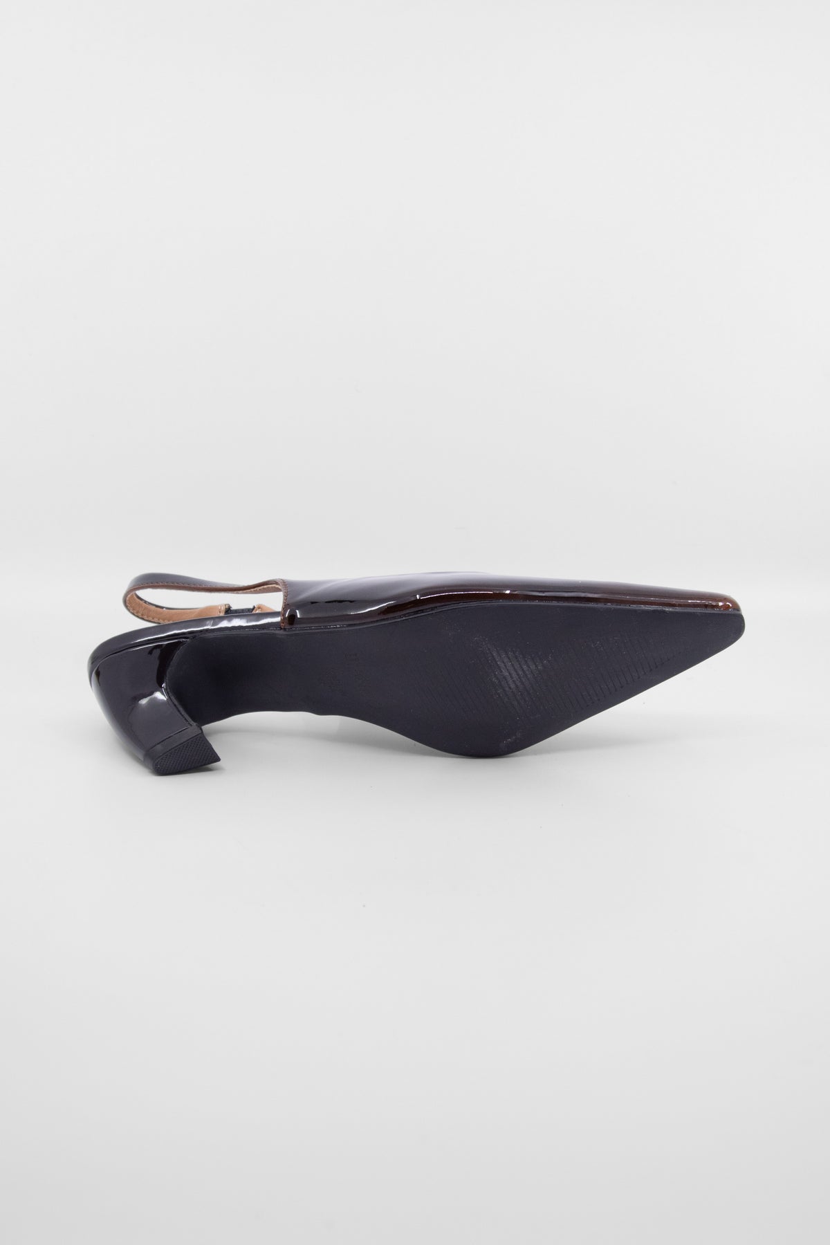 Biabaley Slingback Brown Patent