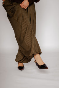 Biabaley Slingback Brown Patent