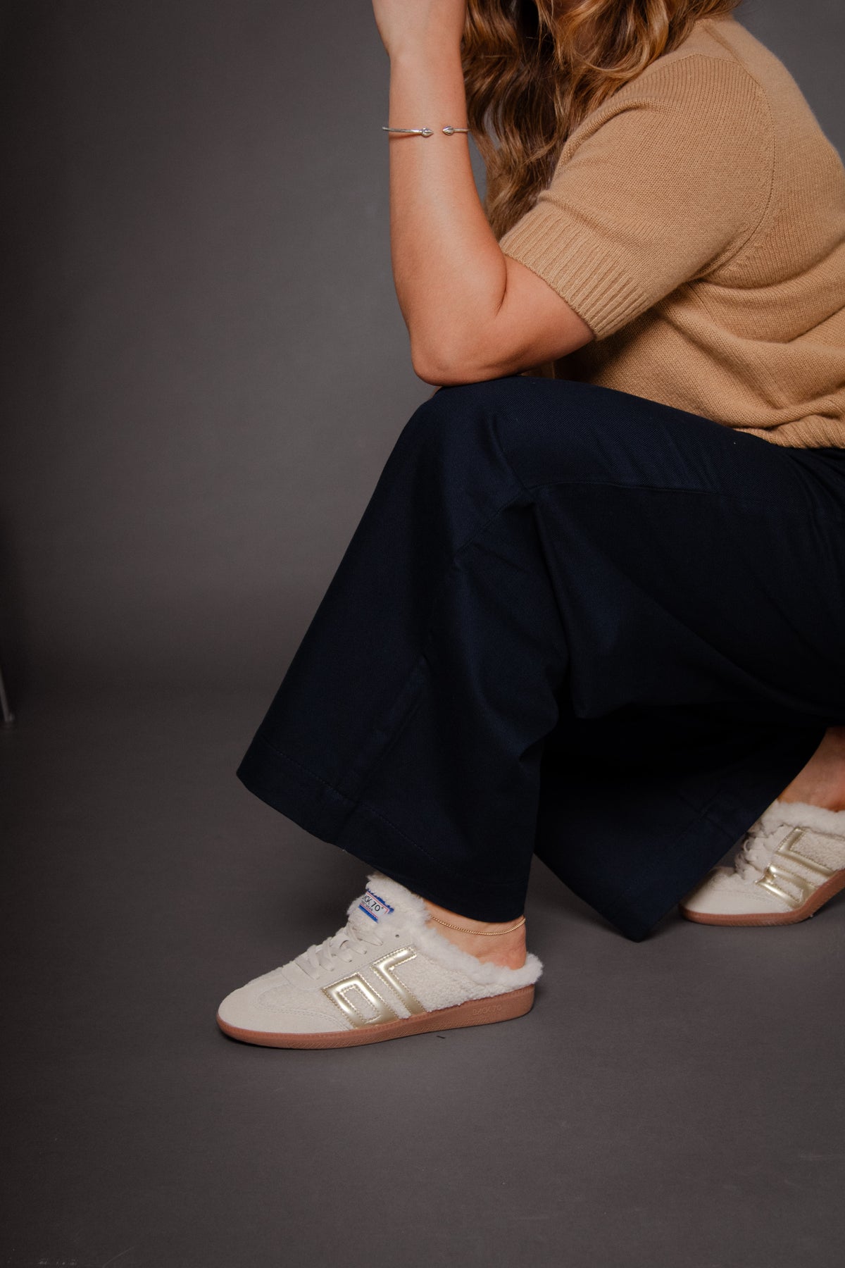 Easter Fl Butter Gold Women's Sneakers Back 70