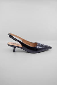 Biakristin Lace Up Slingback Black Pratia