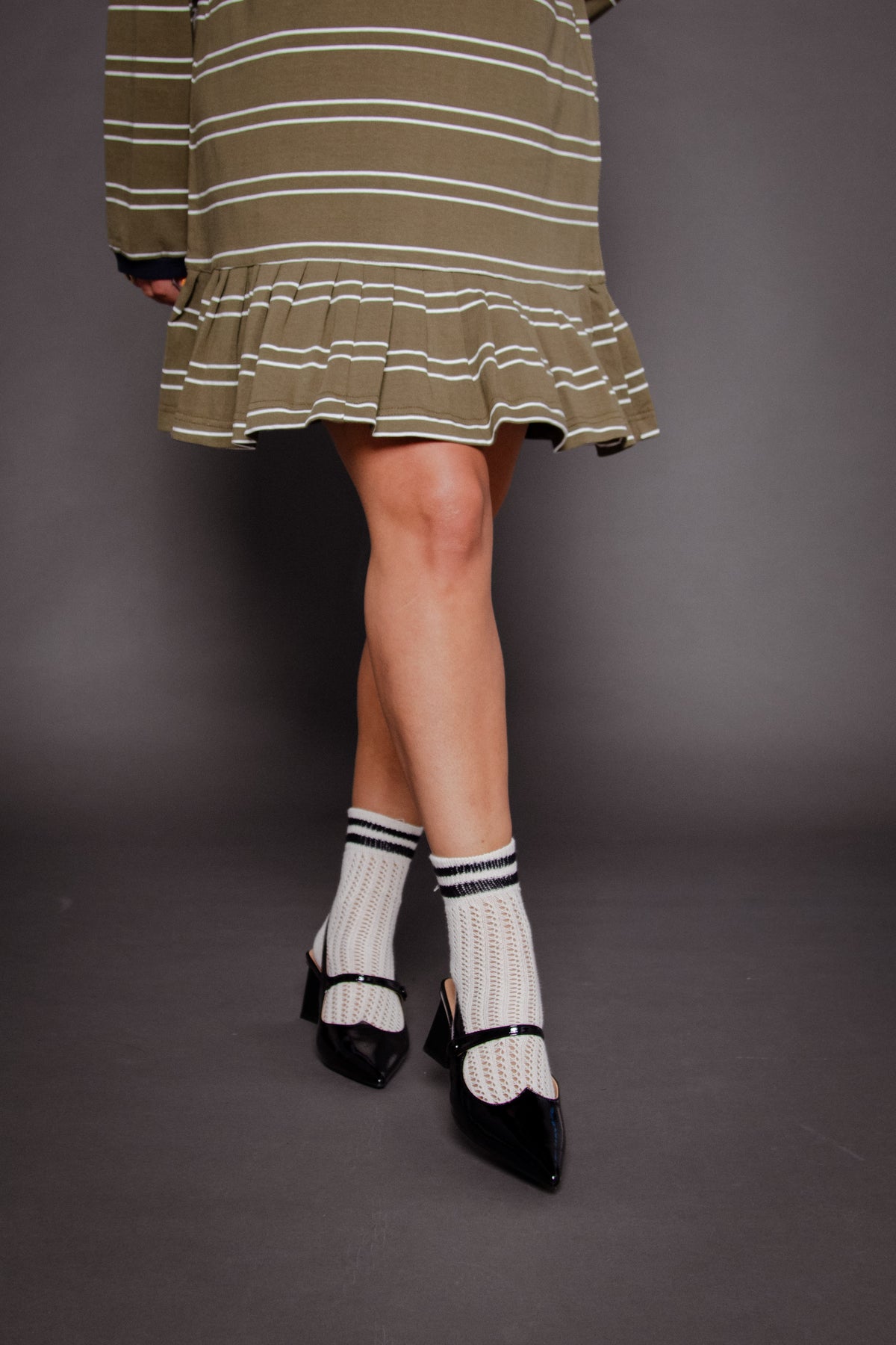 Biamaralyn Heart Mary Jane Slingback Black