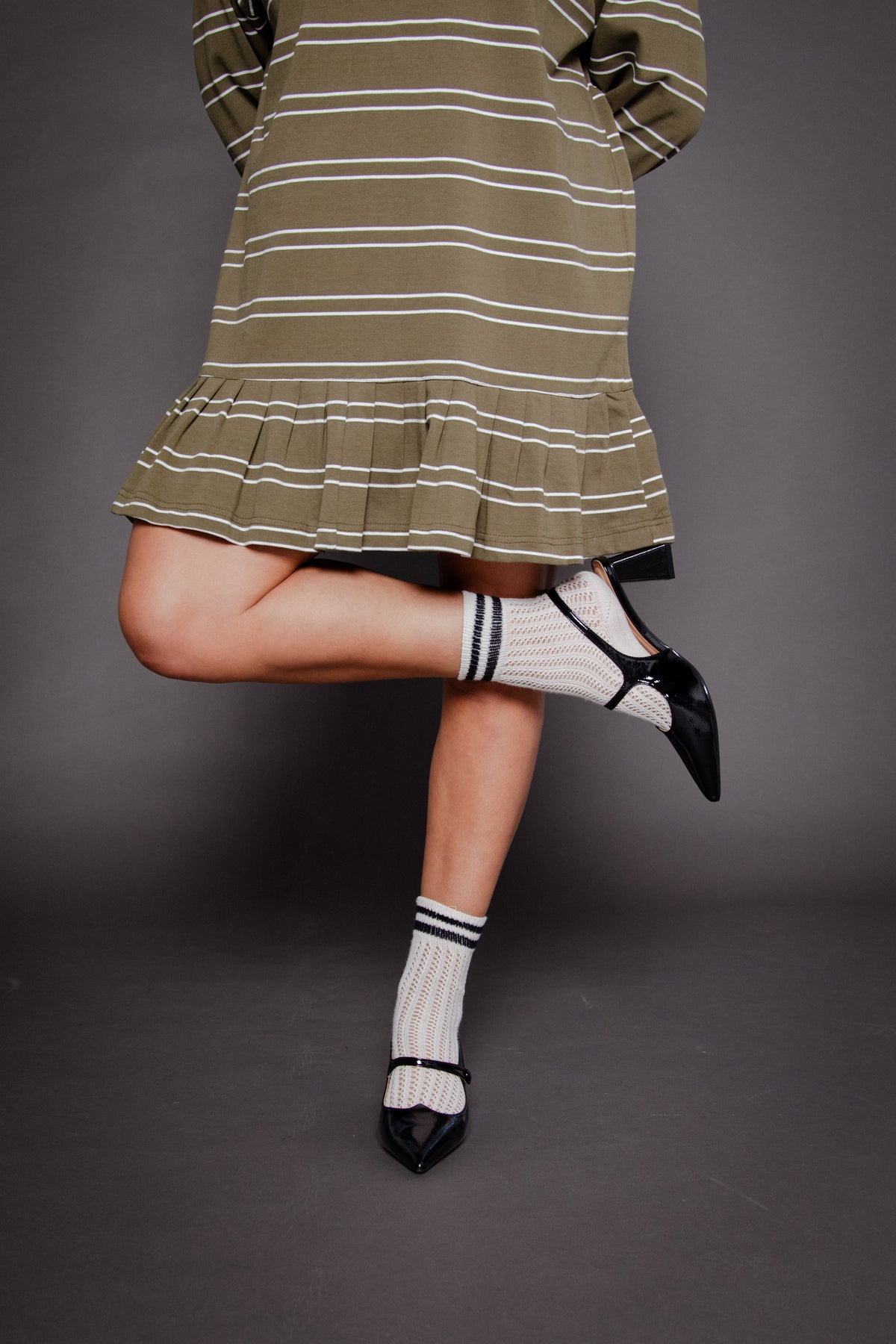 Biamaralyn Heart Mary Jane Slingback Black