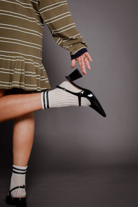 Biamaralyn Heart Mary Jane Slingback Black
