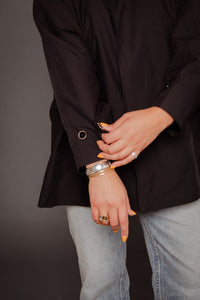 Mv Short Balmaccan Coat Black