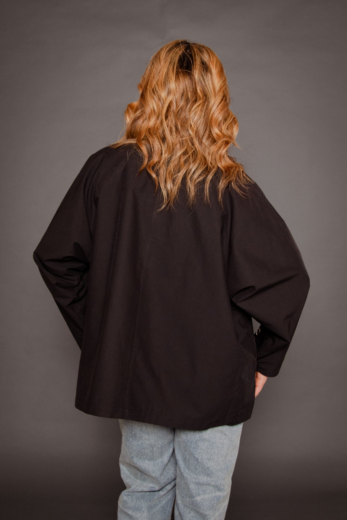 Mv Short Balmaccan Coat Black