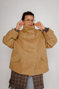 Leona Jacket Tan Women's Tops Outerwear Muse Assembly