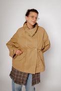 Leona Jacket Tan Women's Tops Outerwear Muse Assembly