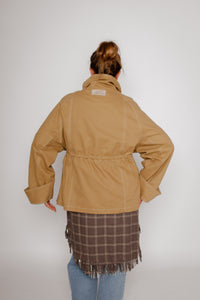 Leona Jacket Tan Women's Tops Outerwear Muse Assembly