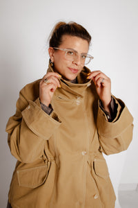 Leona Jacket Tan Women's Tops Outerwear Muse Assembly