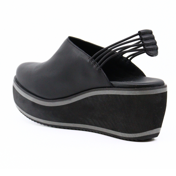 Finn Black Women's Shoes Platforms Antelope    