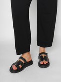 Caleb Black Women's Sandals Ateliers