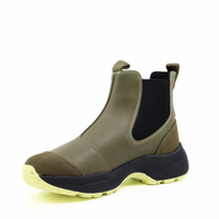 Siri Dark Olive/Pale Lime Women's Boots Woden    