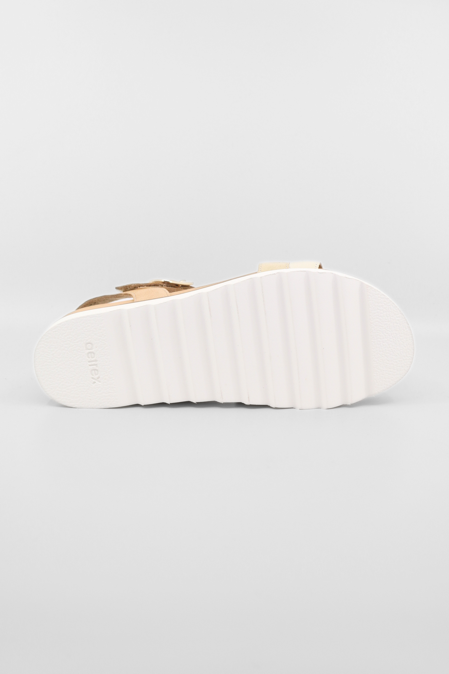 Cass Champagne Multi Women's Sandals Platforms Aetrex
