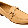 Women's leather loafer Sabina Camel by ATELIERS