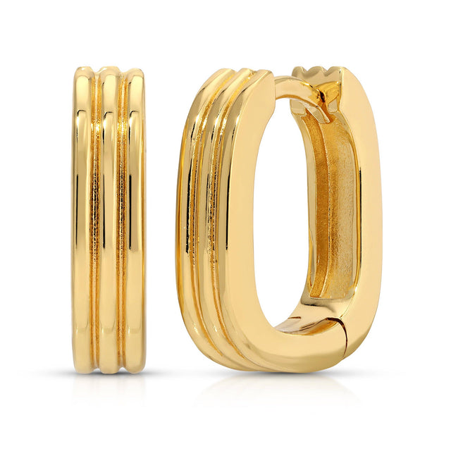 Blythe Chain Link Hoops Gifts + Accessories Jewelry Jūratė Los Angeles