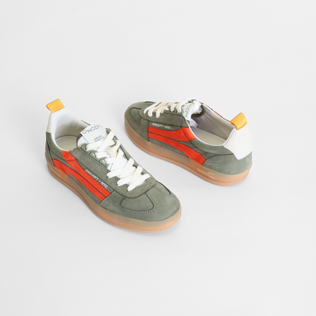 Fez Dark Olive Women's Sneakers Oncept