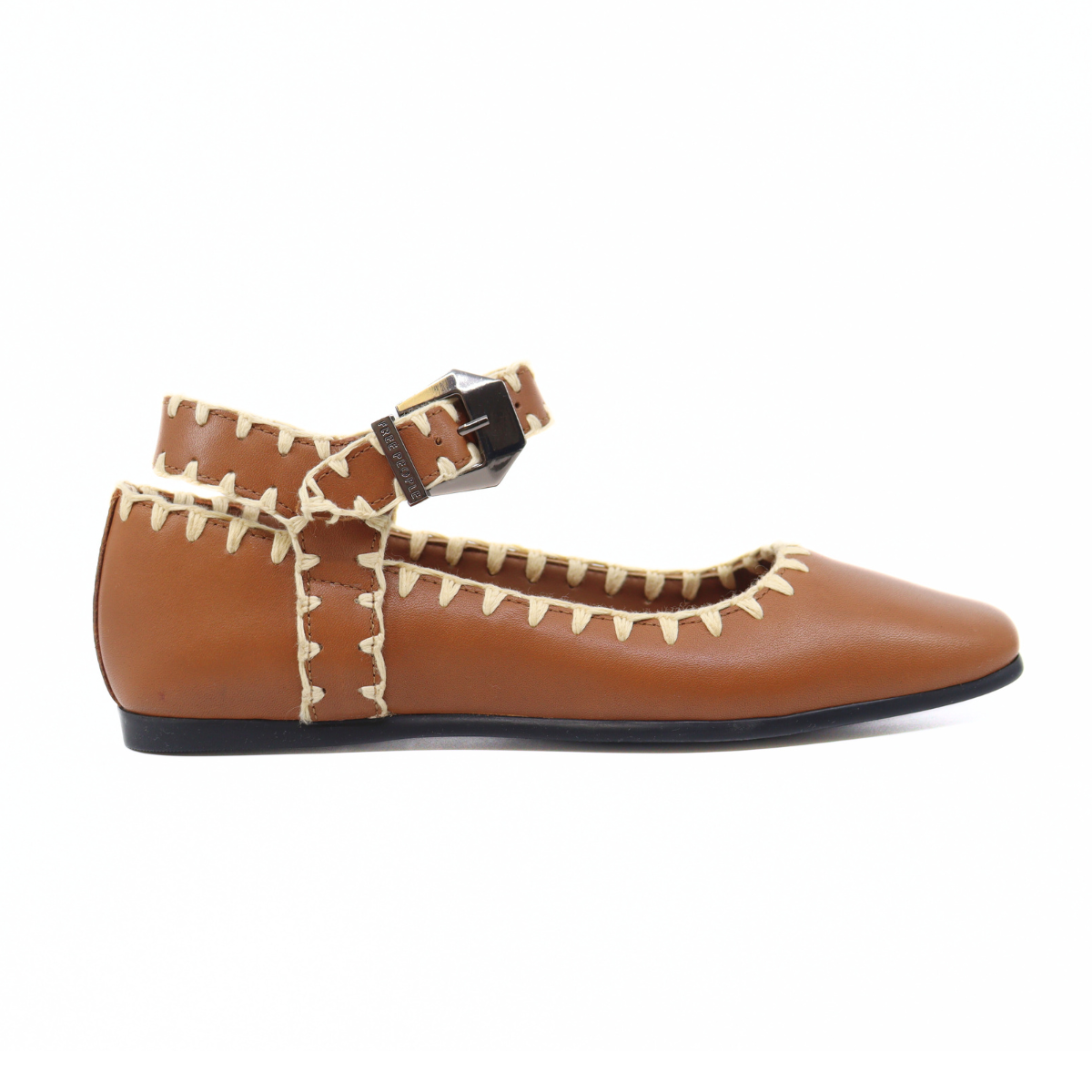 Crochet Mystic Flat Tan Women's Shoes Flats Free People