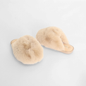 Snowball Slipper Taupe Faux Fur Women's Shoes Free People