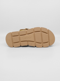 Stitched Sandalia Yellow Women's Sandals Platforms Gabor