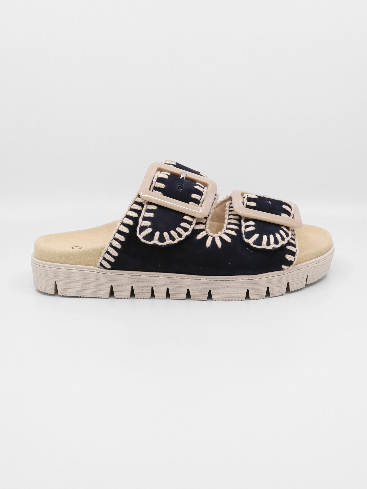 Sandalia Slide Dark Blue Women's Sandals Gabor