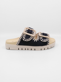 Sandalia Slide Dark Blue Women's Sandals Gabor