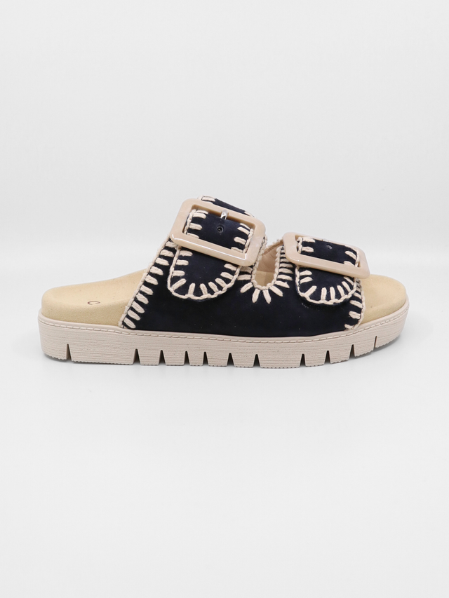 Sandalia Slide Dark Blue Women's Sandals Gabor