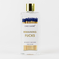 Remaining Fucks Matches Navy Gifts + Accessories Chez Gagné