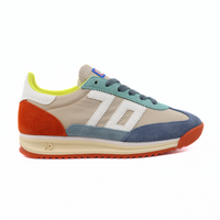 Barkley Jogger Multi Jeans Orange Women's Sneakers Back 70