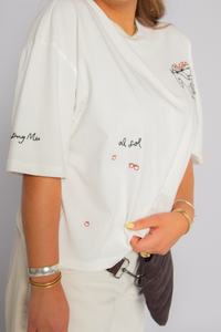 Tomatera Lena Tee White