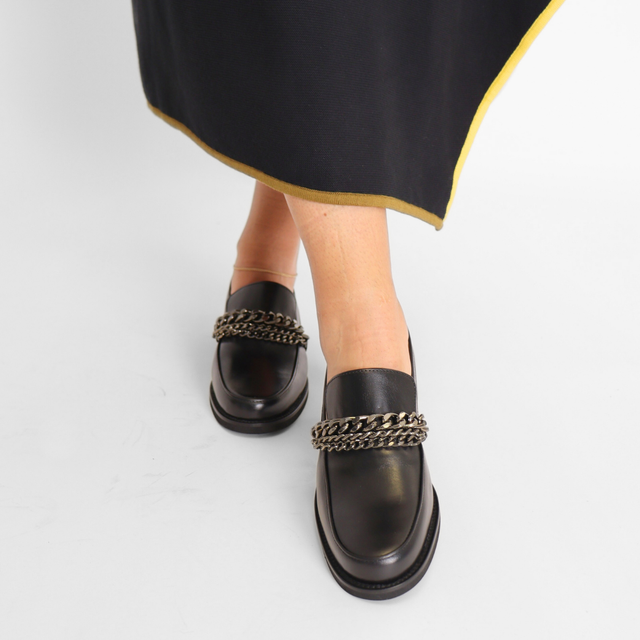 Carrera Sierra Black Women's Shoes Loafers Homers