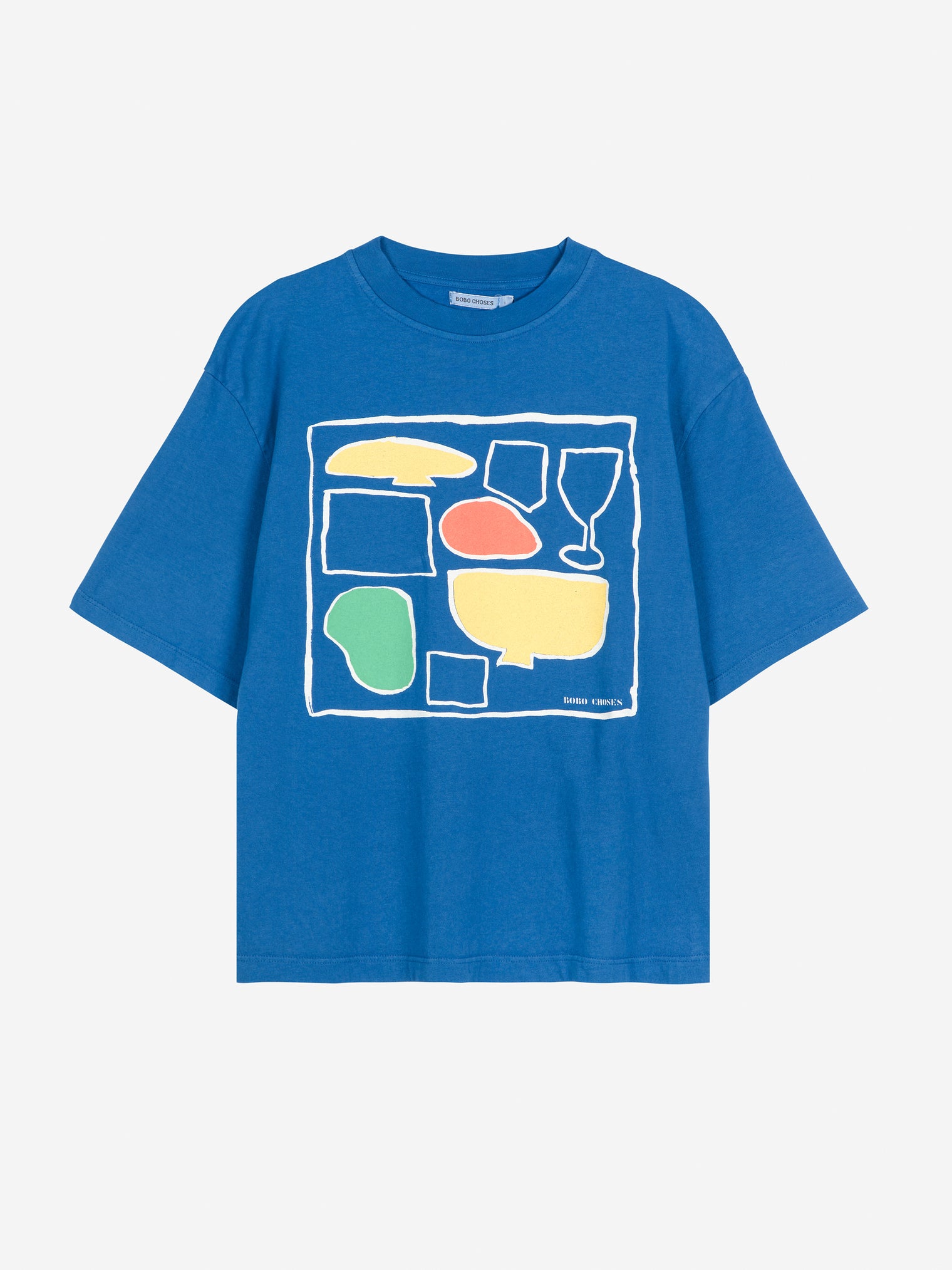 After Seven Boxy Tee Blue Women's Tops Bobo Choses