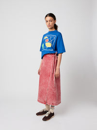 After Seven Boxy Tee Blue Women's Tops Bobo Choses